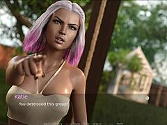 Walkthrough of erotic visual novel