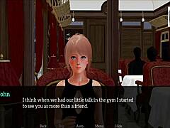 In my new family, the blonde and redhead sisters explore their small tits together.