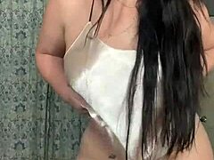 Curvy BBW Teases with Seductive Charm