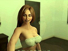 Anime-style ecchi visual novel experience