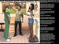 3D cartoon sex in small gesture episode