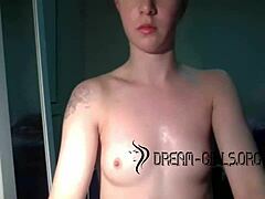 Latina teen with small tits fucked on webcam