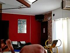 Young stranger enjoys a hard pounding from my wife for cash