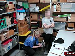 Cop and shoplifter trade bold favors