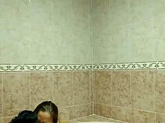 Married woman's hot tub affair