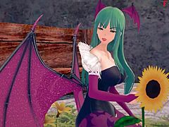 Morrigan Fucks In 3D Fantasy World