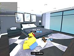 Fucking my friend again in Roblox condo