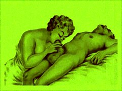 Vintage erotic cartoons and illustrations