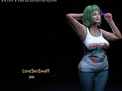 Hot girls in summer scenes