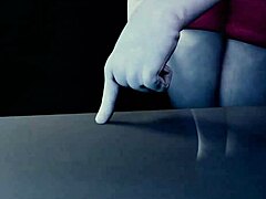 Animated Guard Tempts Rouge Boldly
