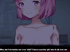 what's natsuki hiding in ddlc triple trouble?