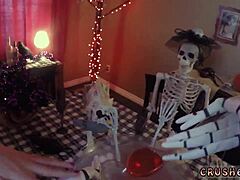 step mom’s subtle tease with teen pov