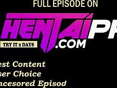 3D anime heat with oral twist