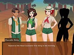 Camp Mourning Wood’s wild hentai fantasy fuck