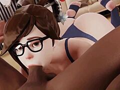 Overwatch hentai anal thrill