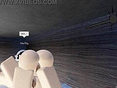 Kiwi and Saiko’s teasing Roblox lesbian encounter