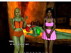 Bunny's breeding frenzy in Naked Digger