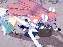 3D Futanari and Lesbian Fun