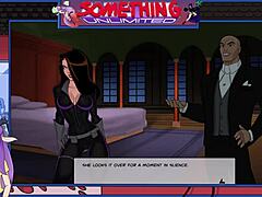 Muscular hunk's animated naughty play