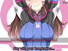 D Vas edging game in Overwatch