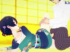 rinze and hana's colorful connection