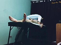 Gay homeowner gets a rubdown