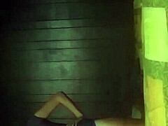 Slender siren’s interracial allure