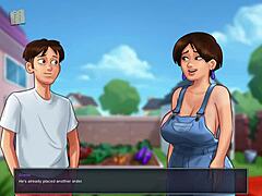 Animated Brunette's Summer Heat