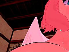 Angel man’s daring 3D hentai tease