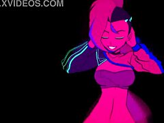 moika's sultry neon fantasy