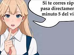 Spanish guide to sensual blowjob