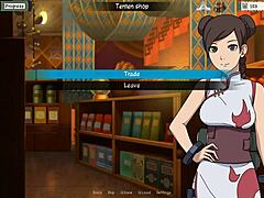 naruto hentai trainer dinaki v0 16 1 - tenten masturbates in public