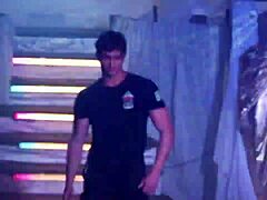 Brazilian boy's hot striptease reveal