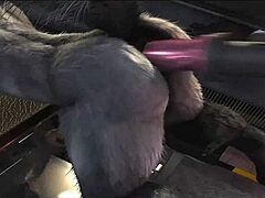 Scorching gay action with toys