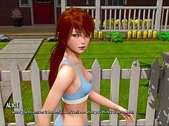 3D animated porn with curves