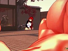 Eris Catches Roxy Fucking in 3D Anime