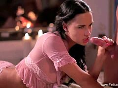 Brunette’s Fierce Bedroom Hunger