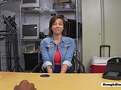 Interracial Desk Chaos Erupts Boldly
