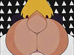 Noelle Holiday Rides Huge Cock In Anime Bang