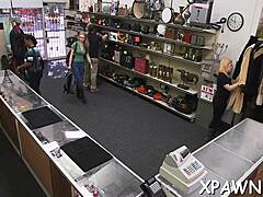 Shop girl's crazy bold moves