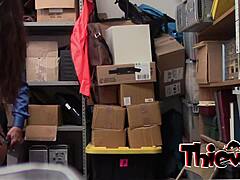 lily adams caught and fucked in doggystyle