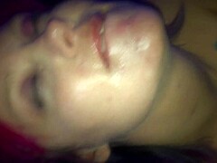 cherrysoda cherry craves facials with her big fake tits