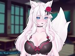3d catgirls tease with bold secrets