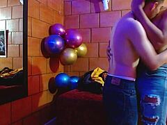 Shy friends turn real dirty
