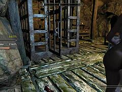 what’s skyrim tira doing with lucien in 3d?