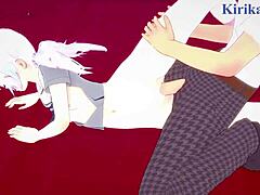 Bunny girl Mikamo Neru fucked hard in hentai