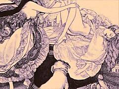 What secrets hide in vintage erotic drawings?