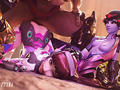 Widowmaker’s Anime Heat Ignites