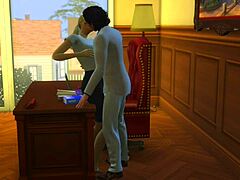 Office Heels Steamy Encounter