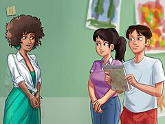 summertime saga 166's daring erotic clash